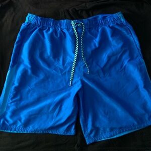 Nike SZ XL  Blue Swim Board Shorts with Quick-Dry Technology